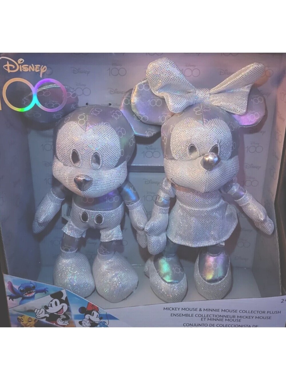 ⭐️Disney100 Years of Wonder Mickey Mouse & Minnie Mouse Collector Set Plush